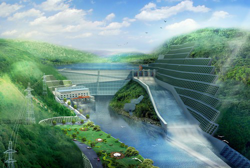 阿坝老挝南塔河1号水电站项目