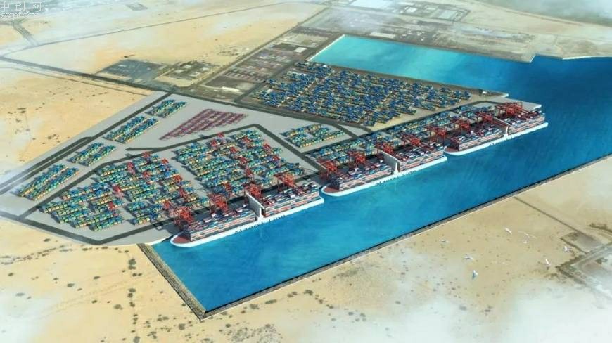 湖北埃及苏赫纳第二集装箱码头项目